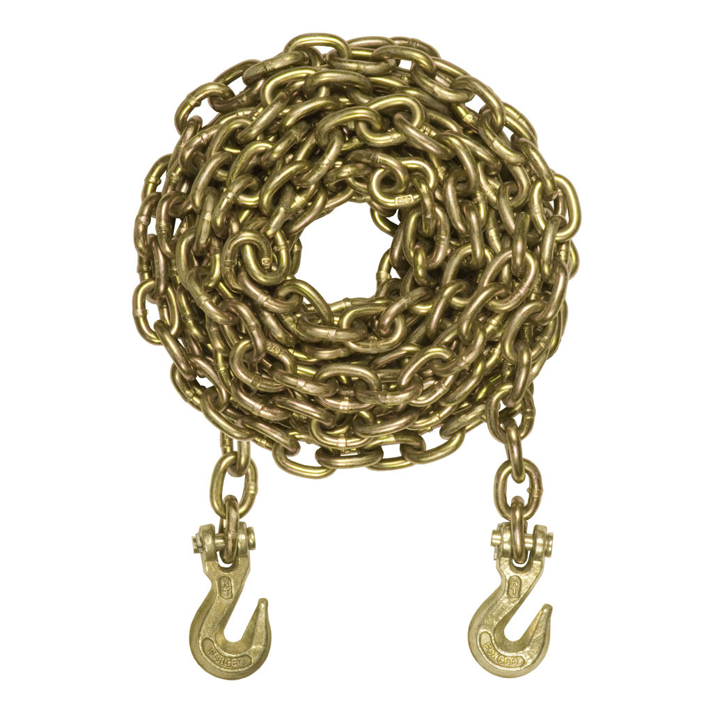 20 Feet 4-Pack 5/16 Grade 70 Transport Chain Tie Down Tow Trailer with Grab Hooks WLL-4,700 Lb 20 Feet 4-Pack 5/16 Grade 70 Transport Chain Tie Down Tow Trailer with Grab Hooks WLL-4,700 Lb